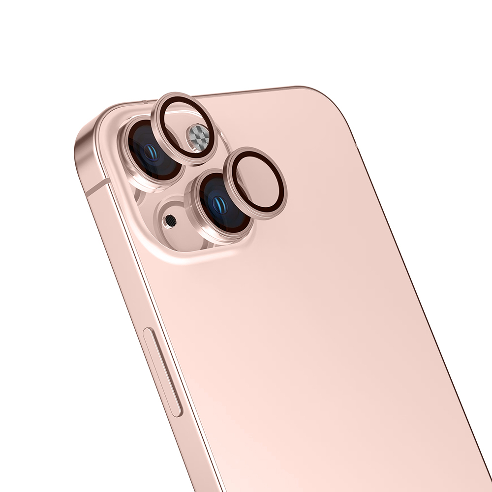 Apple iPhone 13 Zore Mikro Kamera Lens Koruyucu - Gümüş