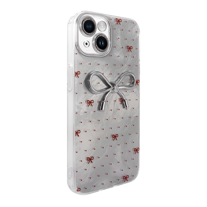 Apple iPhone 14 Case Camera Protection Figured Zore Ponti Silicone Cover - 8