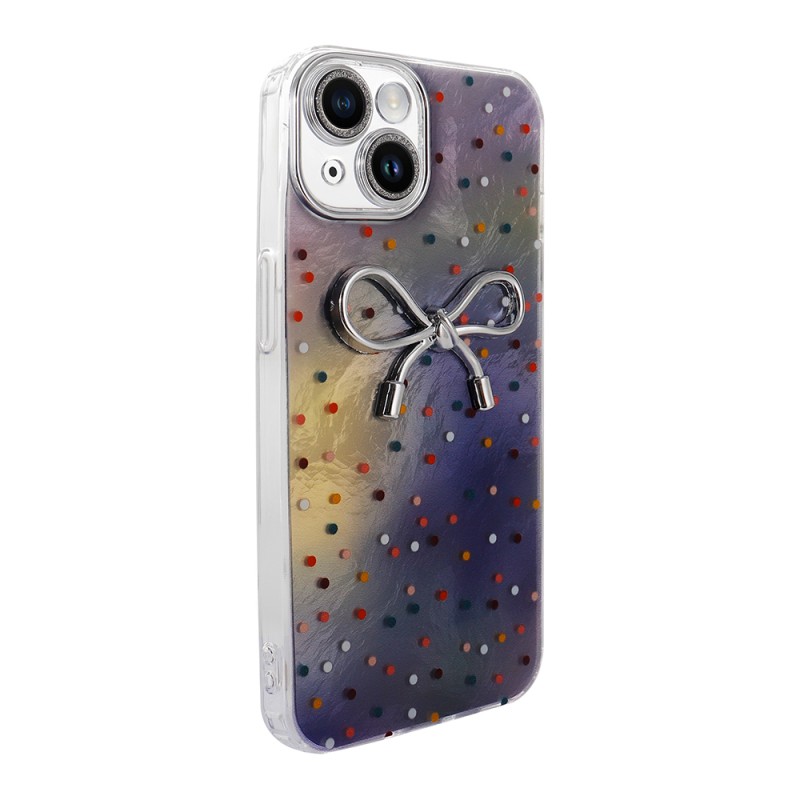 Apple iPhone 14 Case Camera Protection Figured Zore Ponti Silicone Cover - 10