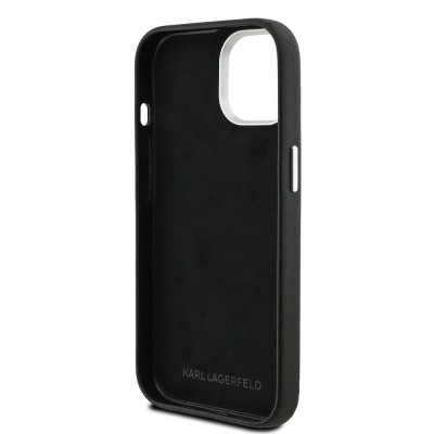 Apple iPhone 14 Case Karl Lagerfeld Original Licensed K&C Heads Pins Cover - 8