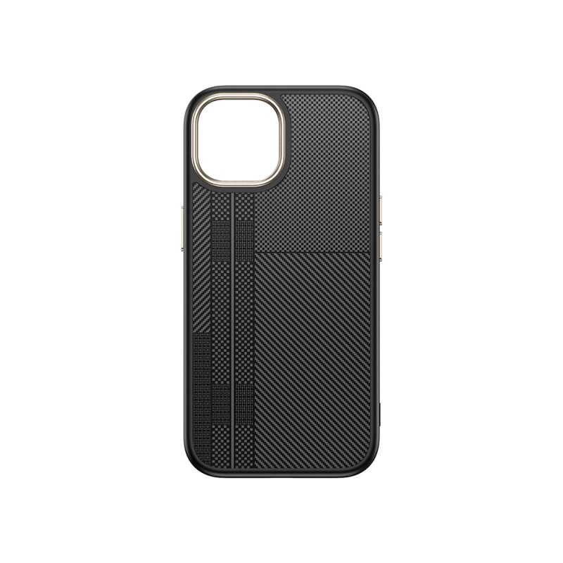 Apple iPhone 14 Case Magsafe Charging Feature Carbon Fiber Look Zore Antina Cover - 11