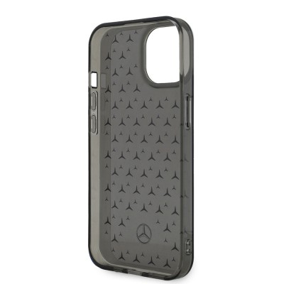Apple iPhone 14 Case Mercedes Benz Dual Layer Star Pattern Design Cover - 16