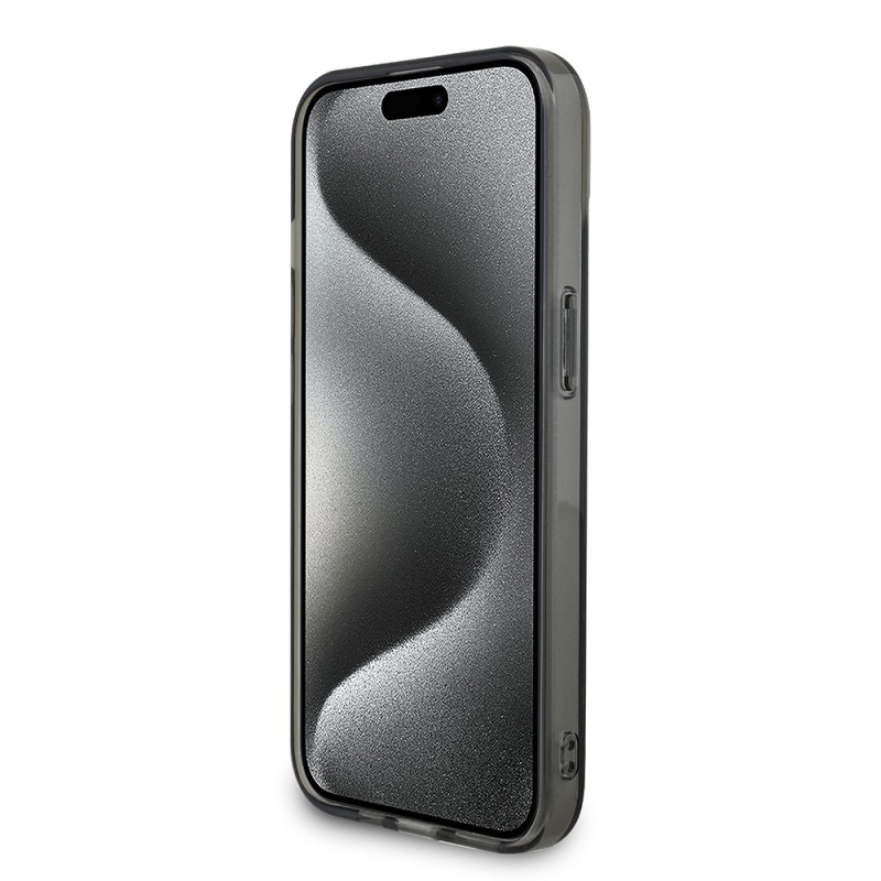 Apple iPhone 14 Case Mercedes Benz Original Licensed New Urban 3 Hard PC Parallel Line Patterned Cover - 7