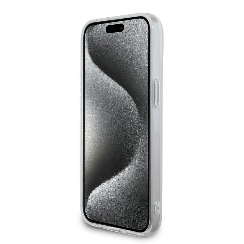 Apple iPhone 14 Case Mercedes Benz Original Licensed New Urban 3 Hard PC Parallel Line Patterned Cover - 12