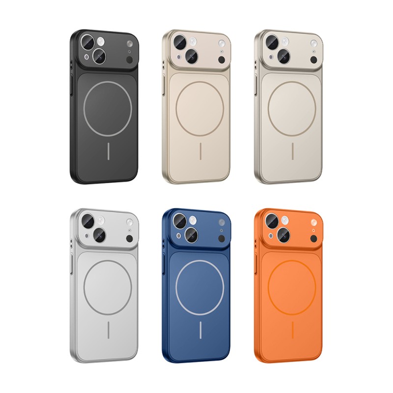 Apple iPhone 14 Case Zore M-Safe Charging Camera Protection Formen Cover - 20