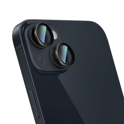 Apple iPhone 14 CaseWorld Alloy Series Oleophobic Anti-Reflective Camera Lens Protector - 6