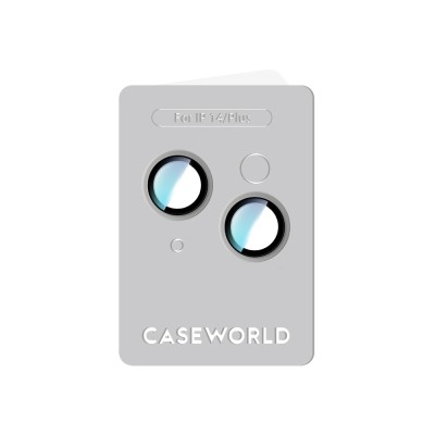 Apple iPhone 14 CaseWorld Alloy Serisi Oleofobik Anti Reflective Kamera Lens Koruyucu - 11