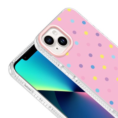 Apple iPhone 14 Kılıf Airbag Tasarımlı Zore Potik Sert PC Kapak - 10