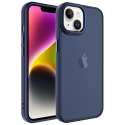 Apple iPhone 14 Kılıf Buzlu Sert PC Zore May Kapak - Zore