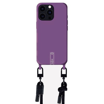 Apple iPhone 14 Kılıf Kajsa Missy And Match Klasik İp Askılı Kapak - 13