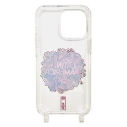 Apple iPhone 14 Kılıf Kajsa Missy And Match Şeffaf Desenli İp Askılı Kapak - 2