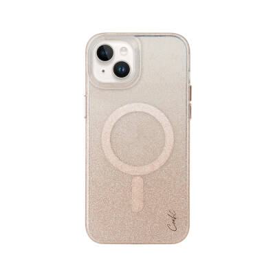 Apple iPhone 14 Kılıf M-safe Şarj Özellikli Simli Arka Yüzey Coehl Lumino Kapak - Coehl