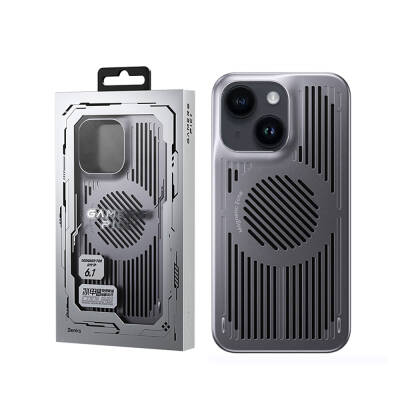 Apple iPhone 14 Kılıf M-safe Şarj Özellikli Soğutucu Benks Biliz Kapak - Benks