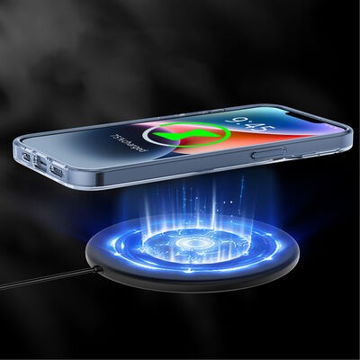 Apple iPhone 14 Kılıf M-safe Şarj Özellikli Youngkit Coloured Glaze Serisi Kapak - 3