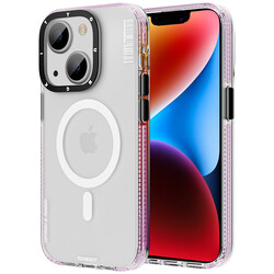 Apple iPhone 14 Kılıf M-safe Şarj Özellikli Youngkit Jane Sand Serisi Kapak - Youngkit