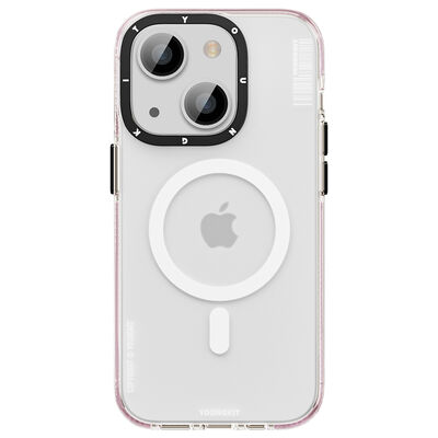 Apple iPhone 14 Kılıf Magsafe Şarj Özellikli Youngkit Jane Sand Serisi Kapak