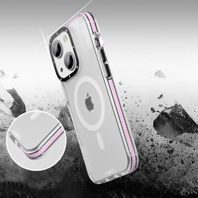 Apple iPhone 14 Kılıf Magsafe Şarj Özellikli Youngkit Jane Sand Serisi Kapak