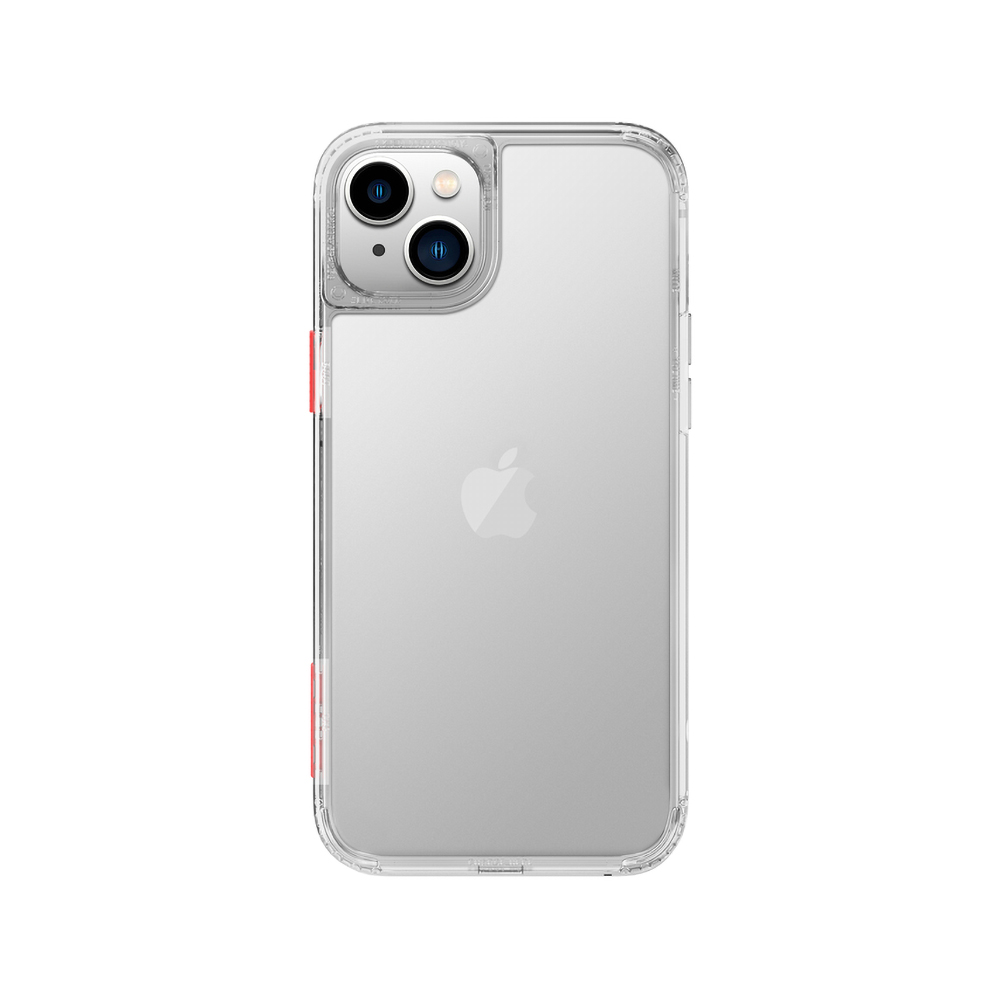 Apple iPhone 14 Kılıf SkinArma Şeffaf Airbag Tasarımlı Saido Kapak - Renksiz
