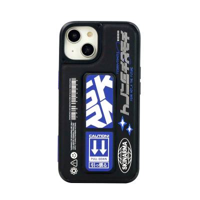 Apple iPhone 14 Kılıf SkinArma Standlı Deri Görünümlü Akarui Kapak - Skinarma