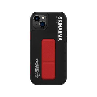 Apple iPhone 14 Kılıf SkinArma Standlı Deri Görünümlü Gyo Kapak - Skinarma