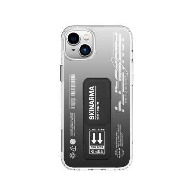 Apple iPhone 14 Kılıf SkinArma Standlı Şeffaf Tasarımlı Taihi Kobai Kapak - Skinarma