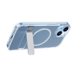 Apple iPhone 14 Kılıf ​​​​​Standlı Magsafe Wireless Şarj Özellikli Wiwu Aurora Serisi Kapak - Thumbnail