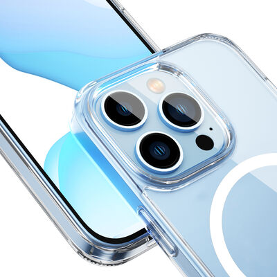 Apple iPhone 14 Kılıf ​​​​​Standlı Magsafe Wireless Şarj Özellikli Wiwu Aurora Serisi Kapak
