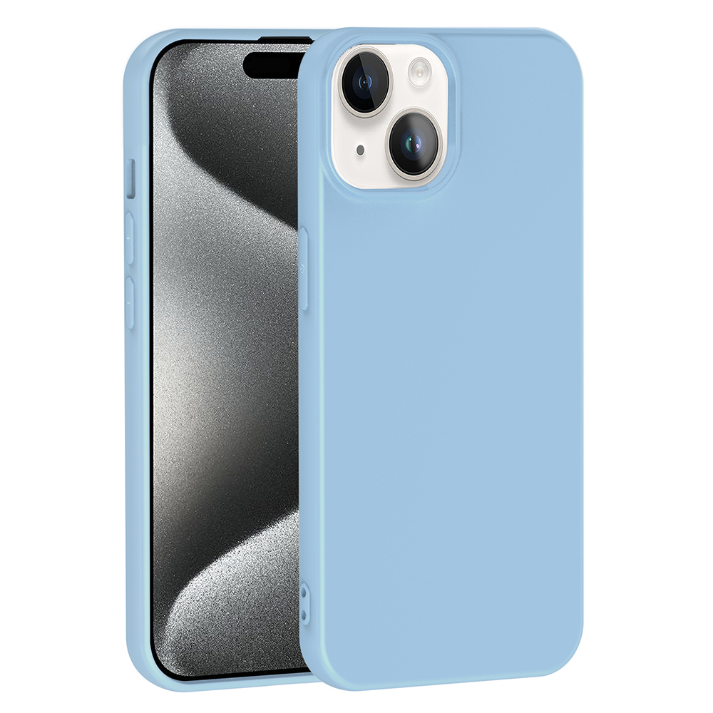 Apple iPhone 14 Kılıf Zore LSR Lansman Kapak - Baby Blue