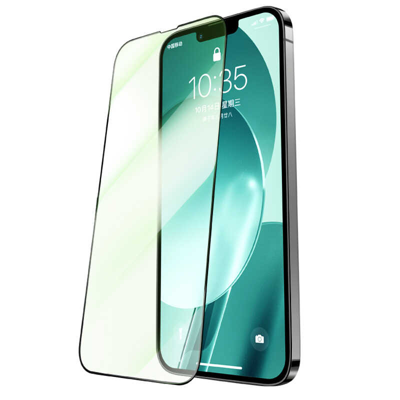 Apple iPhone 14 Plus ​​​​Benks V Pro Green Light Ekran Koruyucu - Renksiz