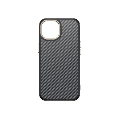 Apple iPhone 14 Plus Case Magsafe Charging Feature Carbon Fiber Look Zore Antina Cover - 17
