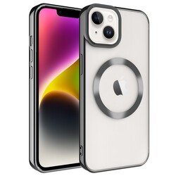 Apple iPhone 14 Plus Case Zore Setro Silicone with Magsafe Wireless Charging - 8