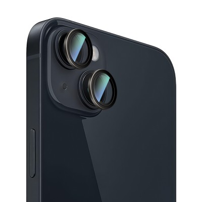 Apple iPhone 14 Plus CaseWorld Alloy Series Oleophobic Anti-Reflective Camera Lens Protector - 10