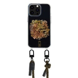 Apple iPhone 14 Plus Kılıf Kajsa Missy And Match Şeffaf Desenli İp Askılı Kapak - 7