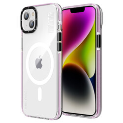 Apple iPhone 14 Plus Kılıf M-safe Şarj Özellikli YoungKit Exquisite Serisi Kapak - Youngkit