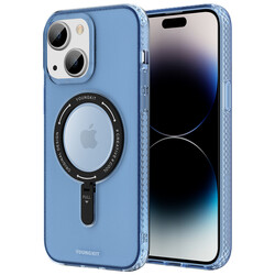 Apple iPhone 14 Plus Kılıf M-safe Şarj Özellikli Youngkit Rock Serisi Kapak - Youngkit