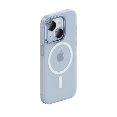 Apple iPhone 14 Plus Kılıf Sararmayan Wireless Şarj Destekli Benks Yeni Seri Magnetik Haze Kapak