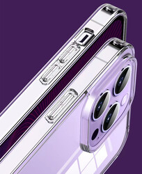 Apple iPhone 14 Plus Kılıf Şeffaf Airbag Tasarımlı ​​​​​Wiwu Concise Serisi Kapak - Thumbnail
