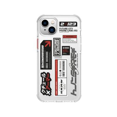 Apple iPhone 14 Plus Kılıf SkinArma Şeffaf Desenli Airbag Tasarımlı Taito Kapak - Skinarma