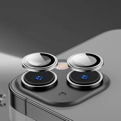 Apple iPhone 14 Plus Wiwu Lens Guard Metal Kamera Lens Koruyucu - 4