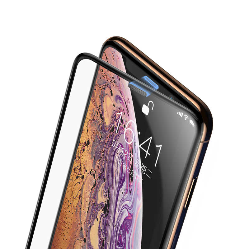 Apple iPhone 14 Plus Zore Anti-Dust Temperli Ekran Koruyucu - Siyah