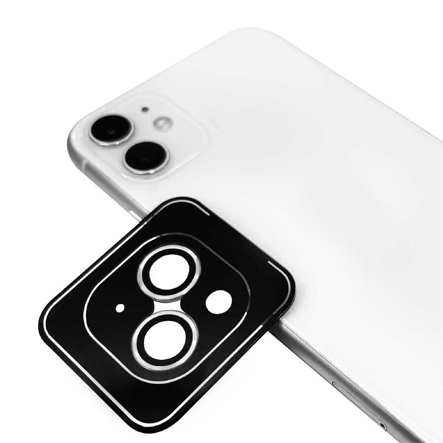Apple iPhone 14 Plus Zore CL-09 Kamera Lens Koruyucu - Gümüş