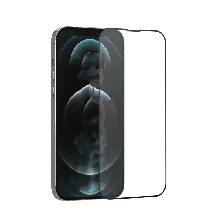 Apple iPhone 14 Plus Zore Rio Glass Cam Ekran Koruyucu - Siyah