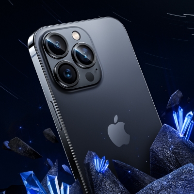 Apple iPhone 14 Pro Benks DR Sapphire Kamera Lens Koruyucu - Thumbnail