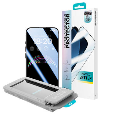 Apple iPhone 14 Pro Benks V Pro Ultra Shield 0.3mm Ekran Koruyucu + Kolay Uygulama Aparatlı - Benks