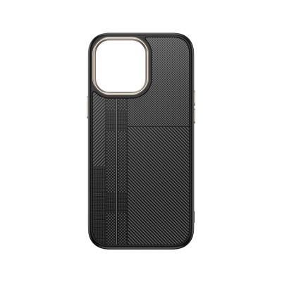 Apple iPhone 14 Pro Case Magsafe Charging Feature Carbon Fiber Look Zore Antina Cover - 13