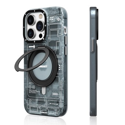 Apple iPhone 14 Pro Case with Magsafe Charging Feature Youngkit 360° Stand Technology Series Cover - 2
