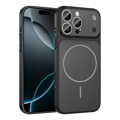 Apple iPhone 14 Pro Case Zore M-Safe Charging Camera Protection Formen Cover - Zore