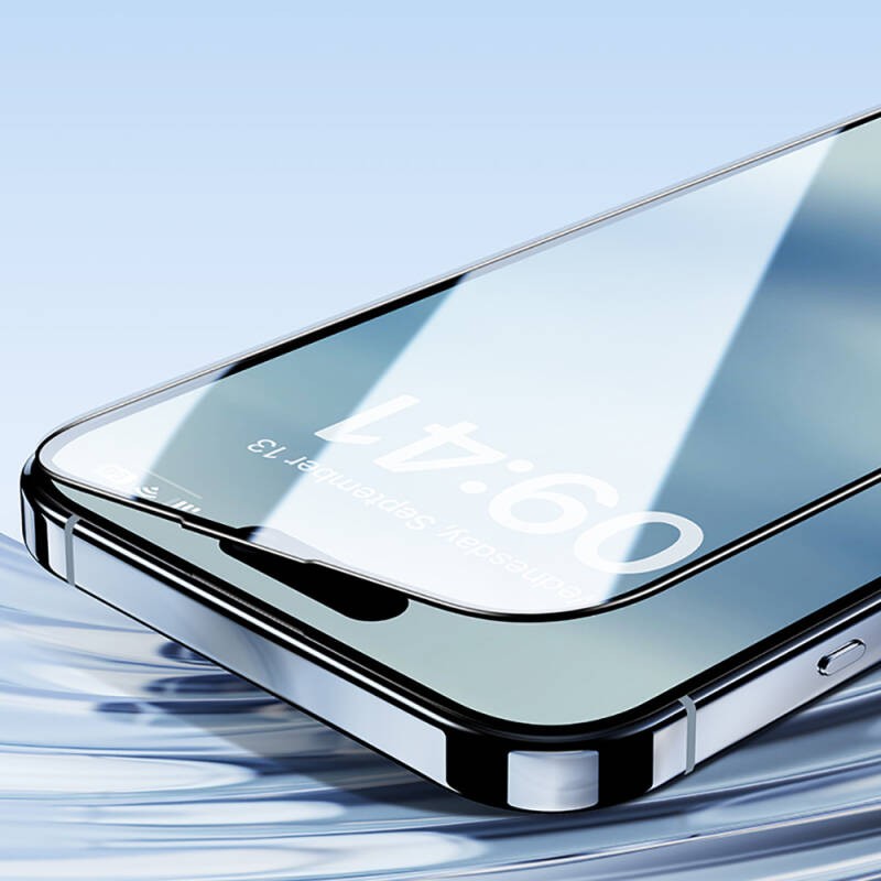 Apple iPhone 14 Pro Hidrofobik Ve Oleofobik Özellikli Benks Air Shield Ekran Koruyucu 10&prime;lu Paket - 5