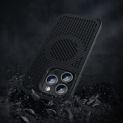 Apple iPhone 14 Pro Kılıf Benks Magnetic Cooling Kevlar Karbon Soğutucu Özellikli Telefon Kılıfı - 5
