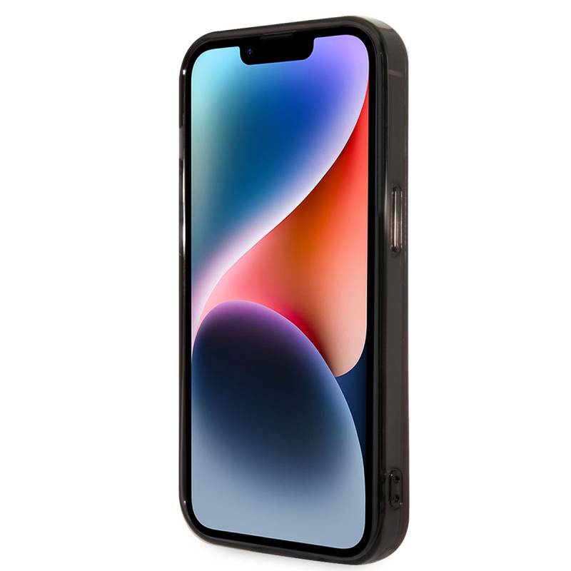 Apple iPhone 14 Pro Kılıf Ferrari Orjinal Lisanslı M-safe Şarj Özellikli Yatay Çizgili Dizayn Kapak - 4